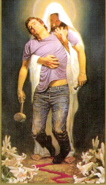 Jesus carries
